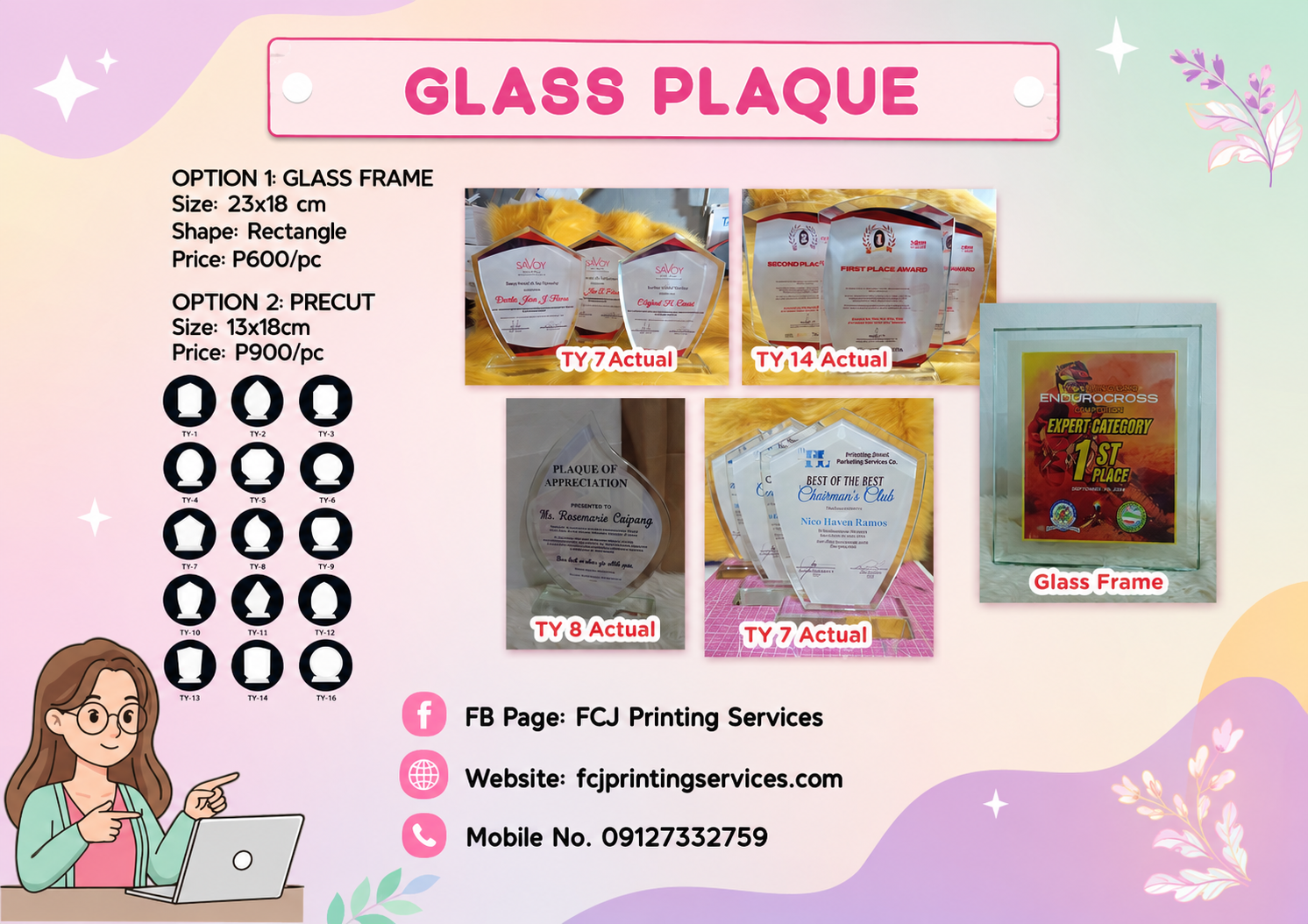 GLASSPLAQUE