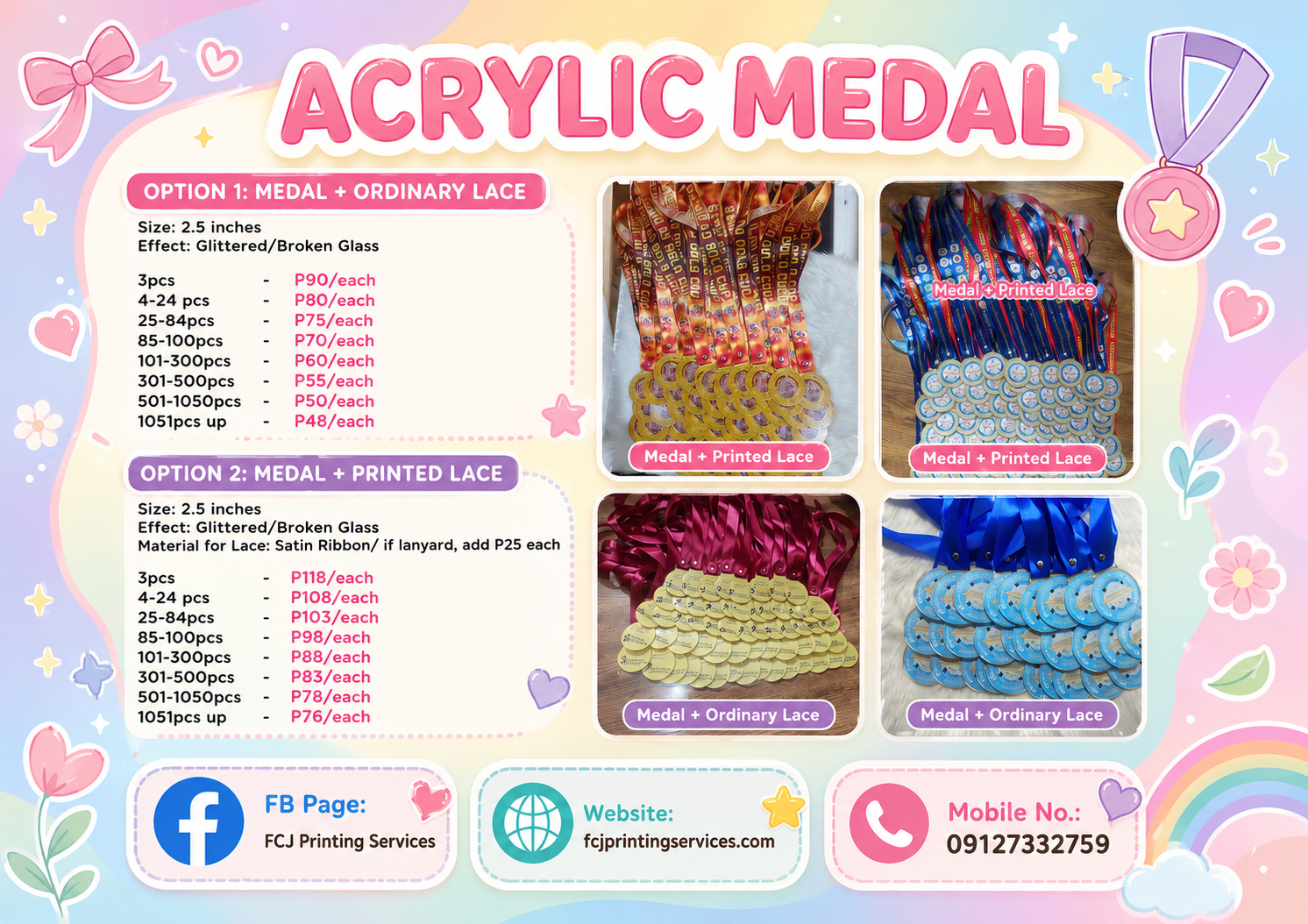 acrylicmedal