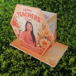 Hexagon Photo Stand + Pen Holder (2in1)